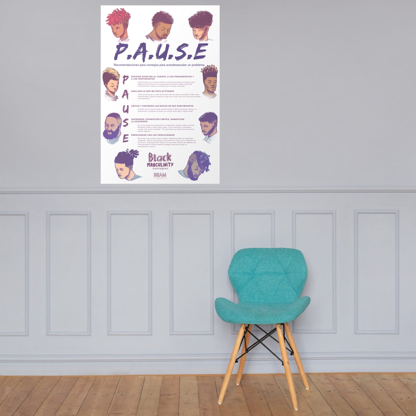 PAUSE Póster Espańol