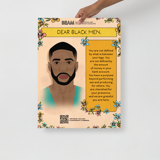 Dear Black Men Poster *Limited Edition*