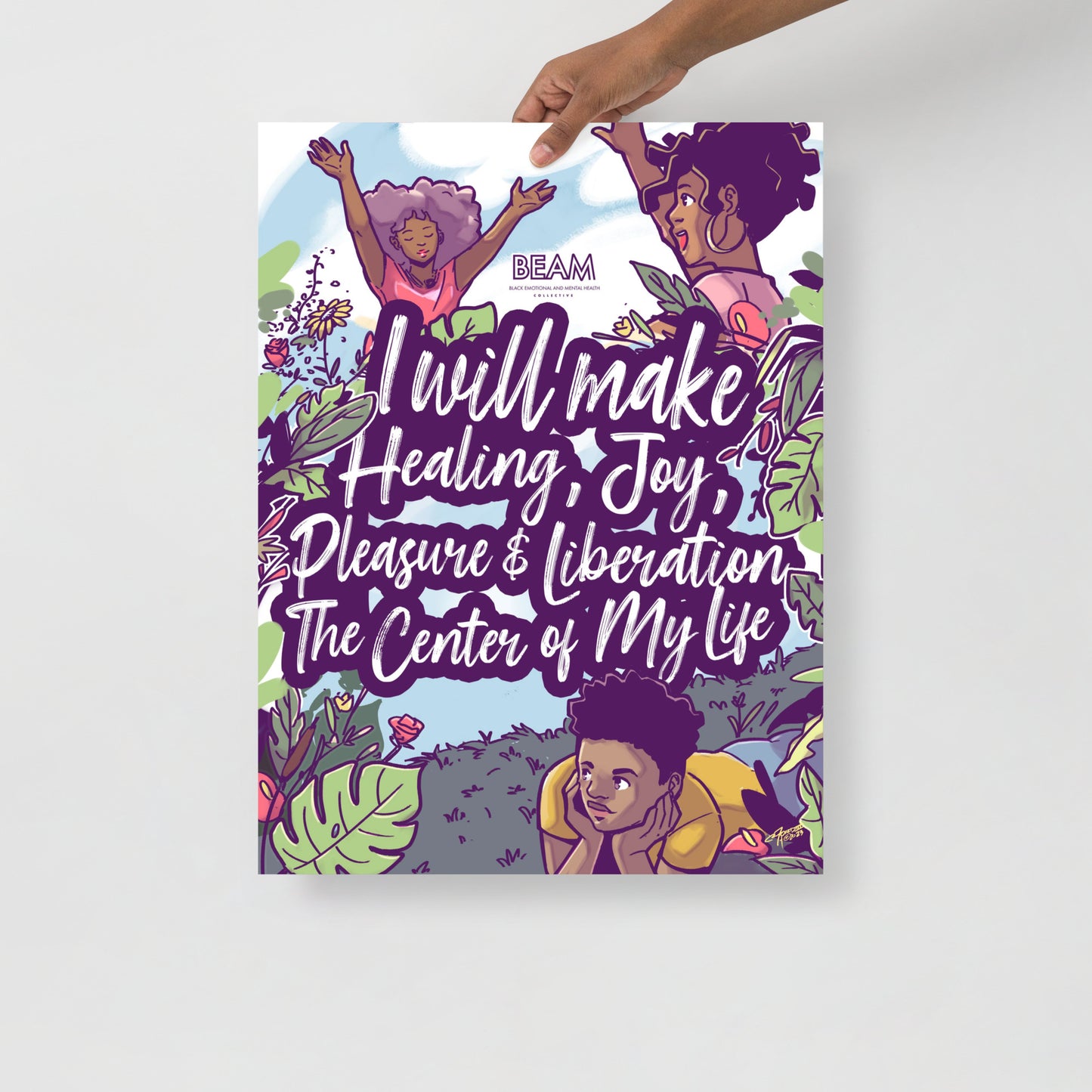 Mental Health Liberation Month Poster