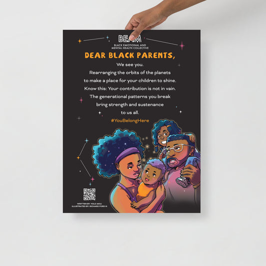 Dear Black Parents Poster